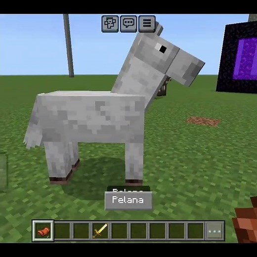 cara mengendarai kuda dan menunggangi kuda di Minecraft