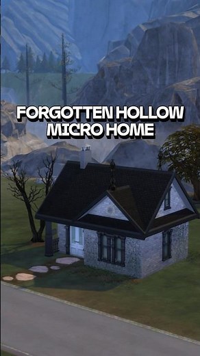 Forgotten Hollow micro home | The Sims 4 SPEED BUILD 🧛