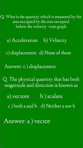 MCQ for class 9 science chapter 8 motion|| Class 9 physics ||Important mcq of motion