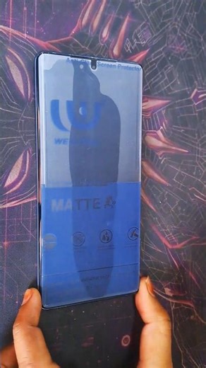 Vivo V30e🤳Curved Screen Phone Apply Matte Membrane Gaming Glass #vivov30e #unboxing #Membrane #glass