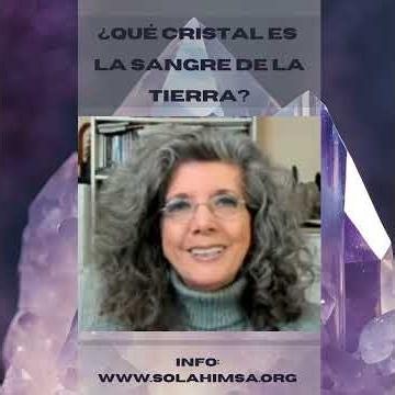 ¿Qué cristal es la $angre de la tierra? #cristalesenergeticos #minerales #tomadetierra #solahimsa