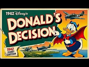 Disney – Donald's Decision (1942) | 2160p – Remastered Colorized