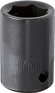 Crescent 1/2" Drive 6 Point Standard Impact Metric Socket 17mm - CIMS16N