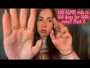 ASMR- Reiki for guaranteed lucky syndrome if you watch 10 mins☘️💚 (hand movements & ring sounds)