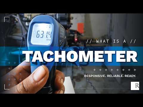 What is a Tachometer?