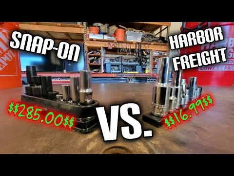 SNAP-ON and Harbor Freight Make AWESOME 10 MM Socket Sets