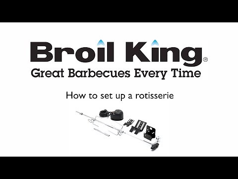 How to Set-Up Your Gas Grill Rotisserie | Broil King