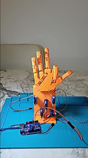 Smart Prosthetic Arm with Python and Arduino: Part 2 - Servo Calibration and Line Tension