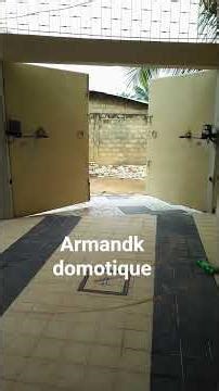 Installation du portail automatique