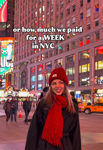 The reason I don’t like traveling in the US 😭🇺🇸 The prices are for 2 people for 7 days in NYC So far it was the most expensive trip I’ve had #nycprices #nyctrip #nyctravel #nyctips