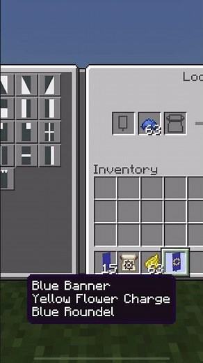 Minecraft Flag Banner Tutorial: European Union #minecraft #shorts