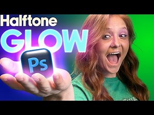 NEW! How To Halftone Any Glow for DTF Printing!