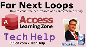 Count Characters in Microsoft Access - Computer Learning Zone
