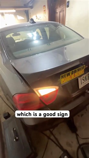 2jz swap BMW e90 part 23 Double checking reverse gear it’s working #bmw #2jz #e90 #supra #toyota