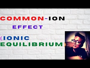 Common ion effect in the ionization of acids and bases || common ion effect by Manual chemistry