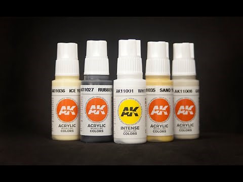 AK Interactive Gen 3 Acrylics Paint Review