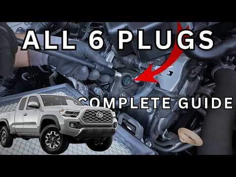 Toyota Tacoma 3.5L V6 Spark Plug Replacement | Complete Step by Step Guide (2016 to 2023)