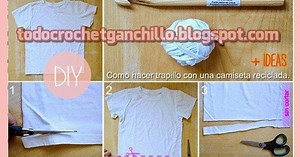 Cómo fabricar trapillo o totora - paso a paso