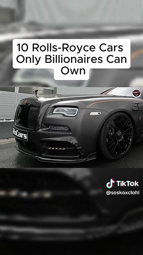 Top 10 Most Expensive Rolls-Royce Cars for Billionaires