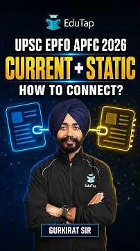 UPSC EPFO APFC 2026: How To Relate Current Affairs With Static Syllabus?