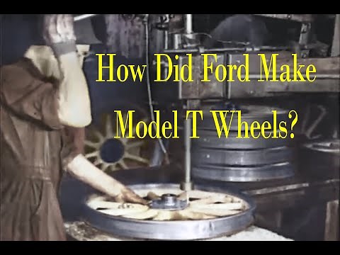 How Did They Do It? The Making of The Ford Model T Wheel Start to Finish An Original Film By Ford.