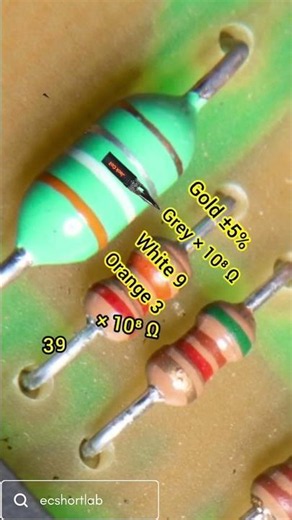 How to Read Resistance Values on Resistors #arduino #accircuits
