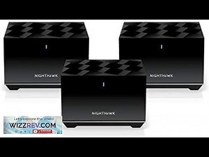 NETGEAR Nighthawk Tri-Band WiFi 6 Mesh System Mk83-100nar Black (Renewed) Review