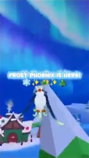 🐲✨️❄️Frost Phoenix Is Here!❄️✨️🎄#adoptme #roblox #robloxshorts #adoptmeupdate #adoptmechristmas