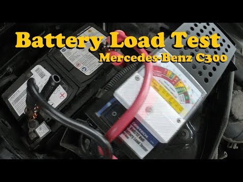 Battery Load Test Mercedes-Benz C300