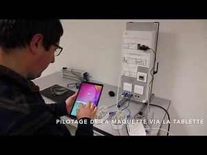 Maquette d'initiation au bus KNX. Réf. MAQ-KNX