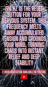 Stop Stress Now 🧘‍♂️ 174 Hz Healing Frequency