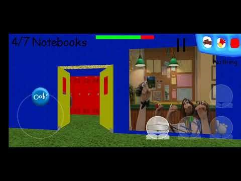 Oobi's Basics without mod menu NSPC Gameplay (Baldi's Basics Mod)