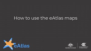 How to use the eAtlas maps