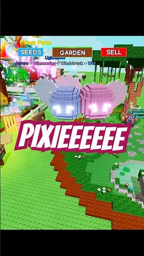 PIXIEEE CUTIE💋 #growagarden #roblox #gag #pixie