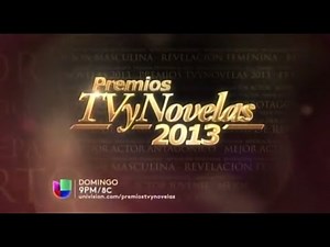 Premios TVyNovelas 2013 Promo on Univision - Late April 2013