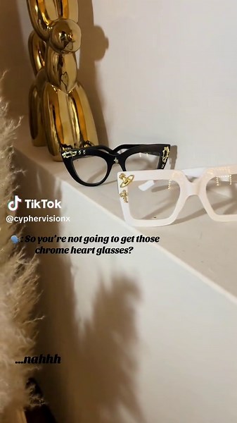 Custom eyewear is in like none before. Let your frames add style and speak to your personality! #smallbusiness #fashion #eyewear #maximalism #custommade #fyp