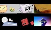 Mix of 6 videos from youtube : Battle for bfdi Intros
