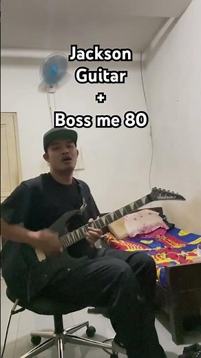 Boss me 80 + jackson guitar #tendersurrender #stevevai