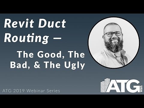 Revit Duct Routing — The Good, The Bad & The Ugly