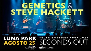 Genetics & Steve Hackett en el Luna Park