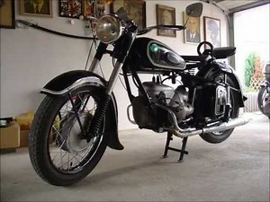 DDR IFA MZ BK 350 Oldtimer Kult East Germany Motorrad Bike alt antik Boxer Kardan