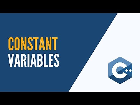 C++ - How to Use Const Variables