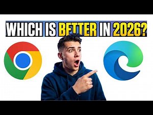 🌍 Chrome vs Edge (2026) — Which Browser Is Faster, Safer & Smarter? Full Comparison!