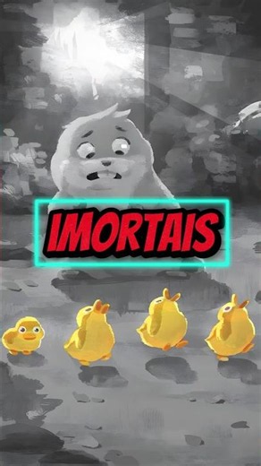 OS ANIMAIS IMORTAIS DE CARA DE UM FOCINHO DE OUTRO 😱 #animação #hype