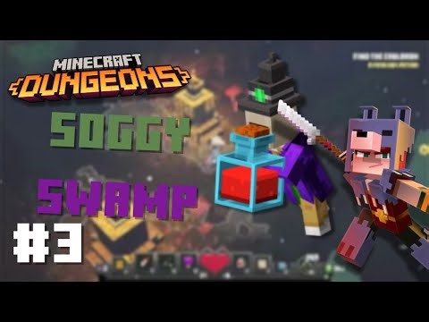 Minecraft Dungeons - Soggy Swamp - Nintendo Switch - Playthrough(No Commentary)