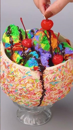 Colorful Ice Cream Making Tutorial