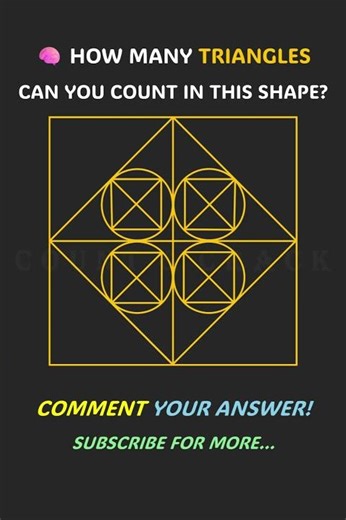 🧠 How Many Triangles Can You See? 🔺 (EP: 19)