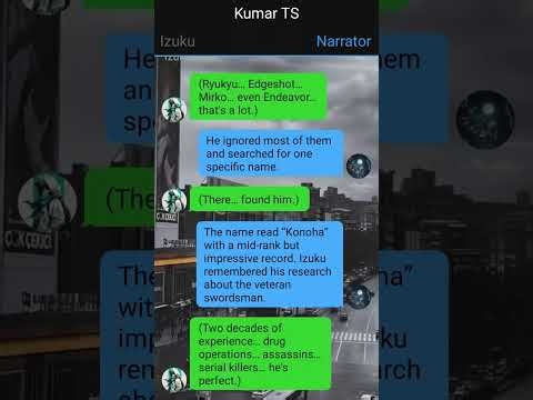 Op Neglected Powerful Swordsman Deku | Pt~ 5 | Izuku X ??? | Deku Texting Story