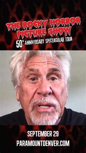 Come see Barry Bostwick at the 50th Anniversary Spectacular Tour of The Rocky Horror Picture Show at Paramount Theatre on September 29! 😃 🎟️: https://tix.paramountdenver.com/25RHPSFB | Paramount Denver