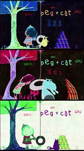 Peg + Cat Intro Logo Effects Sponsored By Klasky Csupo 2001 Effects #shorts